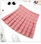 Summer High Waist Pleated Mini Skirt Pink Pleated Satin Skirt Women's Fashion Slim Waist Casual Tennis Skirts school Vacation