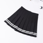 Summer High Waist Pleated Mini Skirt Pink Pleated Satin Skirt Women's Fashion Slim Waist Casual Tennis Skirts school Vacation