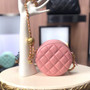 Top quality handbag luxury designer leather rounded shoulder bag women's leather handbag chain handbag Mini Messenger bag