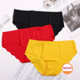 3PCS Fashion Seamless Panties Women Underwear Female Soft Intimates Women's Underpants Low-Rise Briefs 8 Colors Lingerie Panties