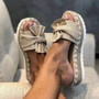 2020 Summer Fashion Sandals Shoes Women Bow Summer Sandals Slipper Indoor Outdoor Flip flops Beach Shoes Female Slippers