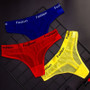 SP&CITY Sporty Style Sexy Transparent Underwear Women Crotch Cotton Briefs Soft Hollow Out Panties String Thong Sex Lingerie