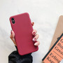 Soft Silicone Case For iPhone