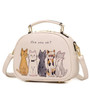 Cute Cartoon Small Cat Top-Handle Handbags Tote Bag For Women 2020 Girls Shoulder Bags Messenger Crossbody Bags L4-3235