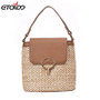 Small Straw Bucket Bags 2020 Crossbody Bags Lady Travel Purses and Handbags Female Shoulder Messenger Bag Women's Shoes