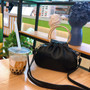 2020 Fashion Soft PU Leather Cloud Shape Women Day Clutch Bag Pleated Dumpling Shoulder Messenger Bag Cute Lady Crossbody Bag