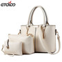 Female bag sets bags female Europe and the United States fashion handbag Messenger shoulder bag 3 pieces