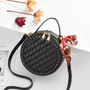 Fashion Round Messenger Bags For Women 2019 Small Rivet Handbag Ladies PU Leather Crossbody Sac a Main Puese Women's Bag