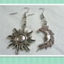 Sun And Moon Earrings