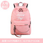 2020 Anime School Bags Backpack Neighbour  Luminous Students Bookbag Laptop Schoolbags Rucksack Portable Leisure Arge Capacity