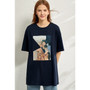 Amii round neck printed cotton short sleeve T-shirt women's new 2020 spring Summer top 12020007