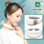 Jinkairui 2020 Newest Pulse Neck Massager Rechargeable Remote Control 6 Modes Far Infrared Heating Gift Relax Fatigue Dropship