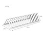 Stainless Steel Holder Til Barbecue Grill Beef Rack Chicken Chop Rack Lamb Holder Household Portable Outdoor Grill Barbecue Tool