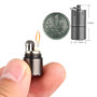 Cigar key fluid refill Cigarette petrol chain oil keychain torch Lighter keyring Gasoline ring survive Capsule Kerosene