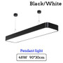 LED Modern Ceiling Light Lamp dimmable Surface Mount Panel Rectangle Lighting Fixture Bedroom Living Room office light 110V 220V