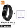 New Xiaomi Mi Band 5 Heart Rate Sleep Monitor Fintess Tracker Message Reminder Alarm Smart Home APP Control