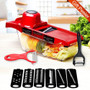 XYJ  Vegetable Cutter  Mandoline Slicer Potato Peeler Carrot Cheese Grater Vegetable Slicer Kitchen Accessories Gift 2 Peelers