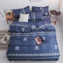 Bedding Sets Simple Color Green  Bed Sheet Duver Quilt Cover Pillowcase Soft and Comfortable King Queen Full Twin