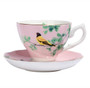 Bone China Coffee Cup Spoon Saucer Set English afternoon Tea cup Coffeeware 170ml  Porcelain Cup and Saucer for Coffee