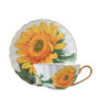 Bone China Coffee Cup Spoon Saucer Set English afternoon Tea cup Coffeeware 170ml  Porcelain Cup and Saucer for Coffee