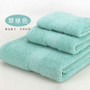 3 Pieces Set 100% Cotton Handkerchief+Face Cloth+Bath Towels Family Terry Towels Bathroom Set Gift Bath Towel Sets 17 Colors