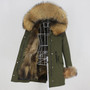 OFTBUY 2020 Winter Jacket Women Long Parka Real Fox Fur Coat Natural Raccoon Fur Collar Hood Thick Warm Streetwear Parkas New