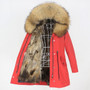 OFTBUY 2020 Winter Jacket Women Long Parka Real Fox Fur Coat Natural Raccoon Fur Collar Hood Thick Warm Streetwear Parkas New