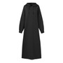 ZANZEA 2020 Stylish Split Hooded Dress Women's Autumn Sweatshirts Casual Long Sleeve Midi Vestidos Female Hooded Robe Oversized