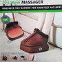 Electric Heated Foot Warmer Massager Heating Pad Big Slipper Home Non-slip Foot Warmer Cushion Winter Warming Slipper Heat Pad