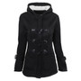 2020 Casual Women Trench Coat Autumn Zipper Hooded Coat Female Long Trench Coat Horn Button Outwear Ladies ToP Pluse Size S-5XL