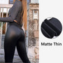 Winter Leather Leggings Women Sexy Night Club Hip Lifting Casual Black Plus Size 5XL PU Pants High Waist Warm Leggings Fashion