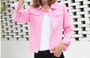 Jeans Jacket and Coats for Women 2019 Autumn Candy Color Casual Short Denim Jacket Chaqueta Mujer Casaco Jaqueta Feminina