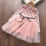 Bear Leader Winter Kids Dresses For Girls Long Sleeve Children Clothing Sequins Stars Tutu Girls Casual Princess Party Dress