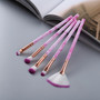 FLD5/15Pcs Makeup Brushes Tool Set Cosmetic Powder Eye Shadow Foundation Blush Blending Beauty Make Up Brush Maquiagem