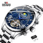 HAIQIN Original Mechanical Watch Unique Men's Watches Waterproof/Military/Sport Wristwatch Male Casual Automatic Wrist Watch Men