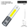 USB Rechargable Mini LED Flashlight Waterproof Torch