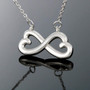 To My Wife Infinity Heart Necklace