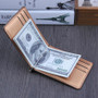 Signature Bifold Money Clip Slim Wallet