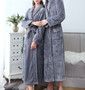 Nightgown for men / women velvet bathrobe