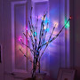 Holiday 20 Light Tree Branch Light String Christmas Decorations