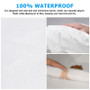 Whizzy Smooth Waterproof Mattress Protector Cover