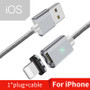 Essager Magnetic Micro USB Type c IOS Cable For iPhone 11 XR 7 iPad Xiaomi 9 Redmi Note 7 Fast Charging Cables Phone Data Code