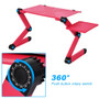 360 Degree Adjustable Laptop Desk Computer Foldable Stand