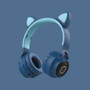 Cat Ear Bluetooth 5.0 Headphone Earphone Cordless Headphones Girls Cute Gaming Headset Wireless Earpiece Headphones Auriculares