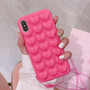 3D Love Heart Phone Case for iPhone