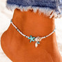 Shell Beads Starfish Anklets