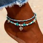 Shell Beads Starfish Anklets