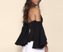 Bellair off the shoulder bell sleeve blouse