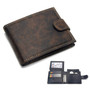 Leather Solid Luxury Wallet Slim Bifold  Credit Card Holder