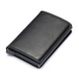 Smart Wallet Business Card Holder Hasp Rfid Wallet Aluminum Metal Credit Business Mini Card Wallet Dropshipping man women